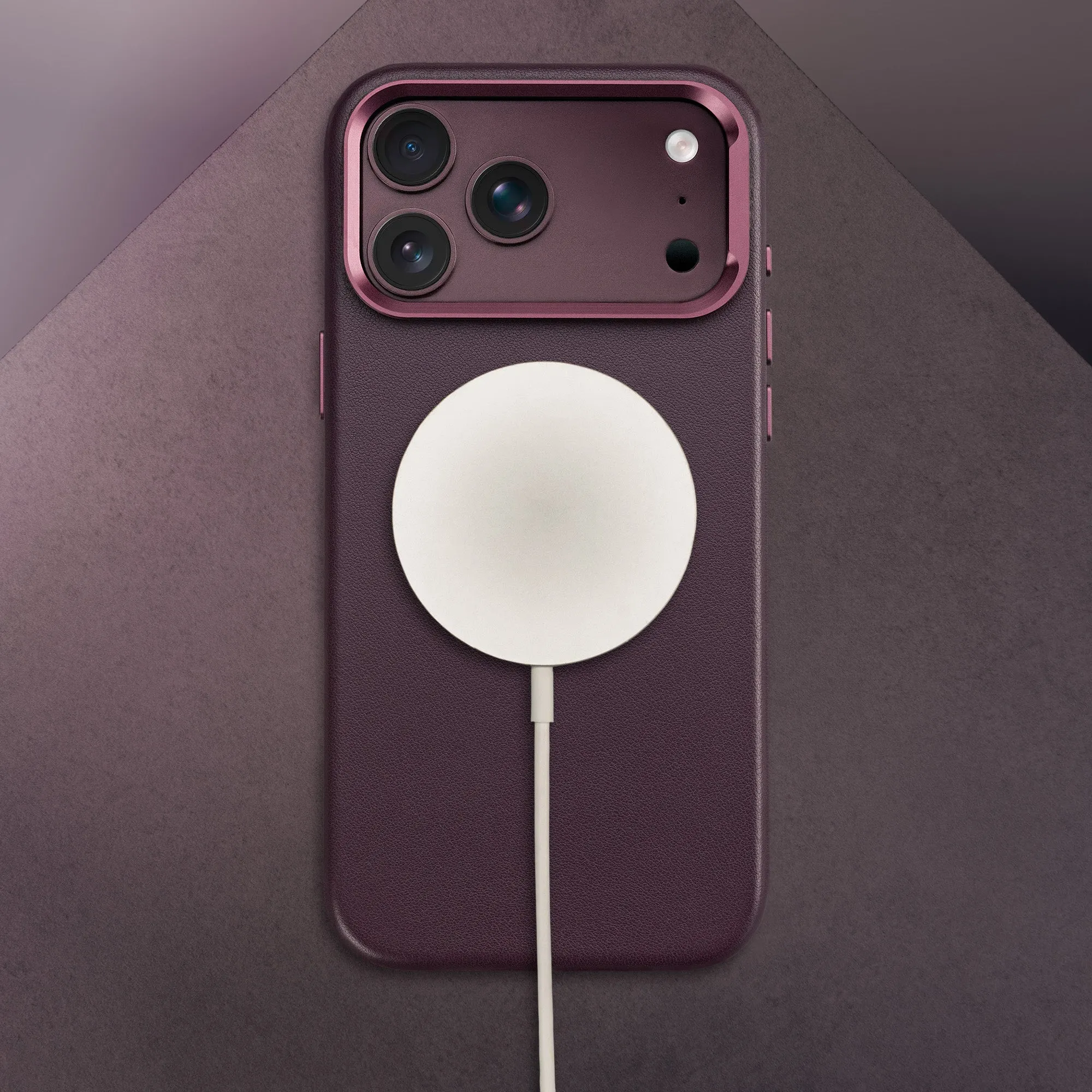 iPhone 18 Pro Max / 17 Pro Max Leather Bumper Case (with Camera Stand) sold by Torro product image thumbnail 5