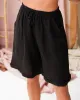 Bermuda con Elastico e Coulisse in 100% Lino – Saviola sold by Hope Fashion