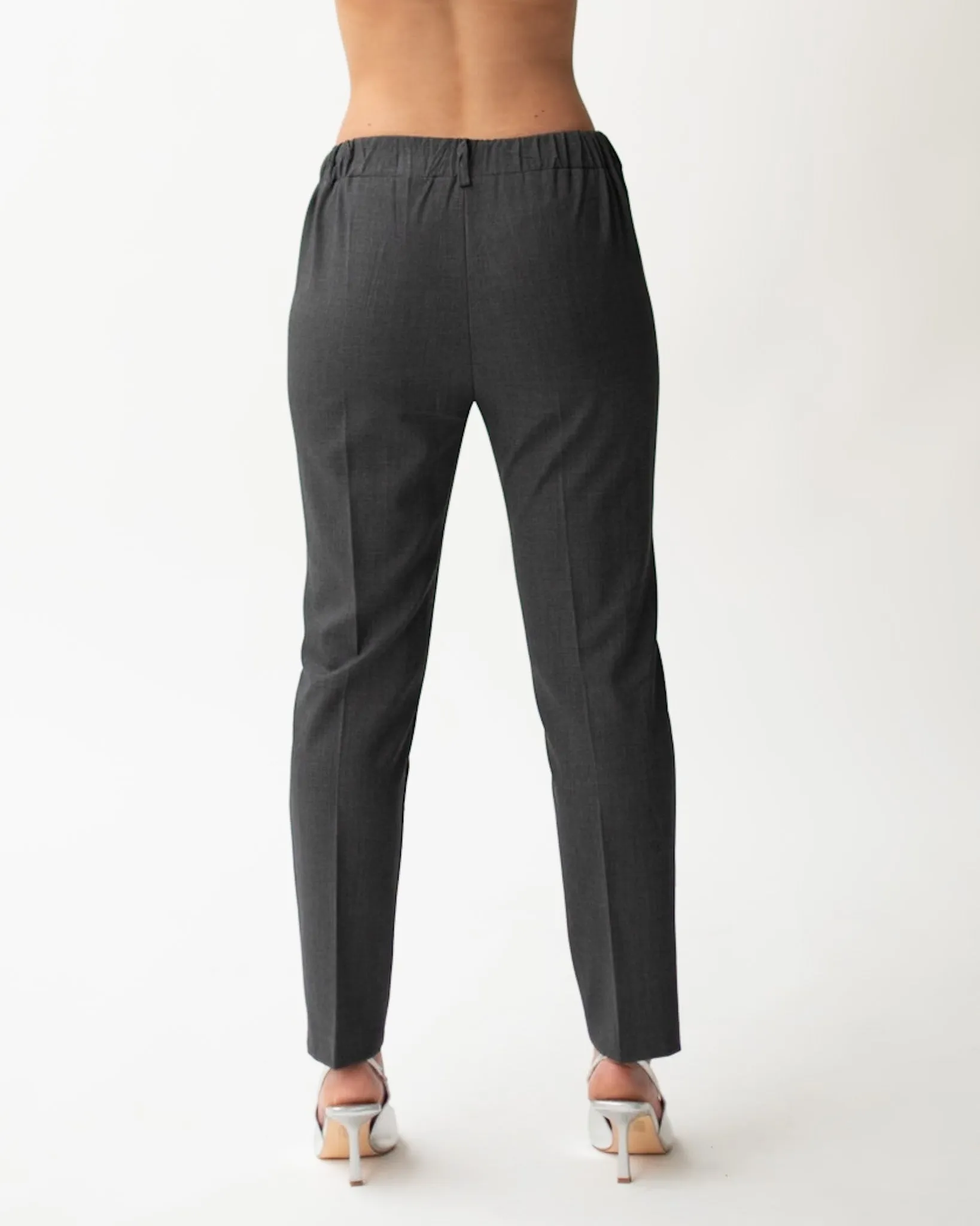 Pantaloni slim fit in fresco lana - Aremogna sold by Hope Fashion product image thumbnail 3