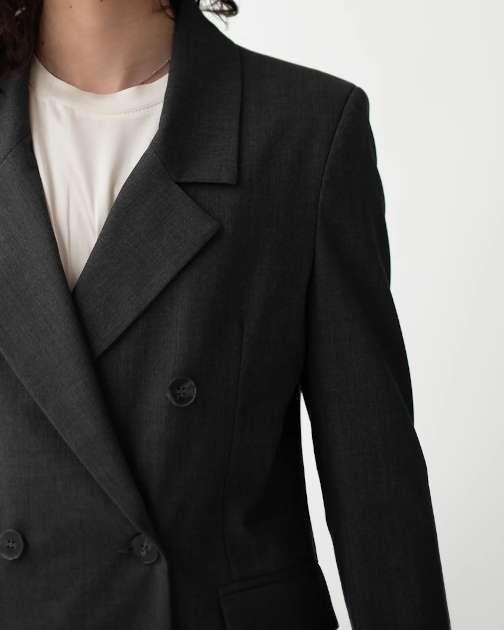 Giacca doppio petto in fresco lana - Cubero sold by Hope Fashion product image thumbnail 3