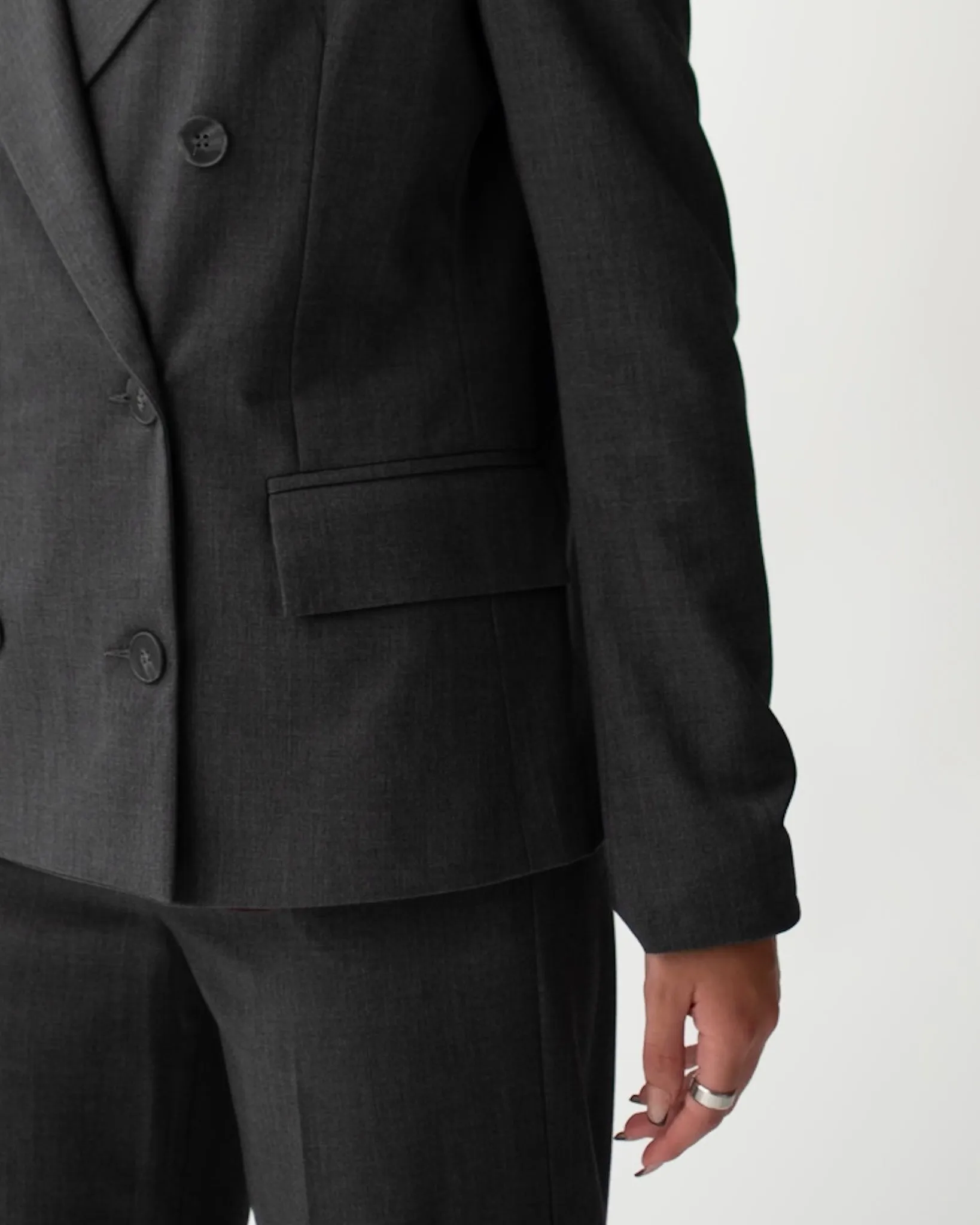 Giacca doppio petto in fresco lana - Cubero sold by Hope Fashion product image thumbnail 5