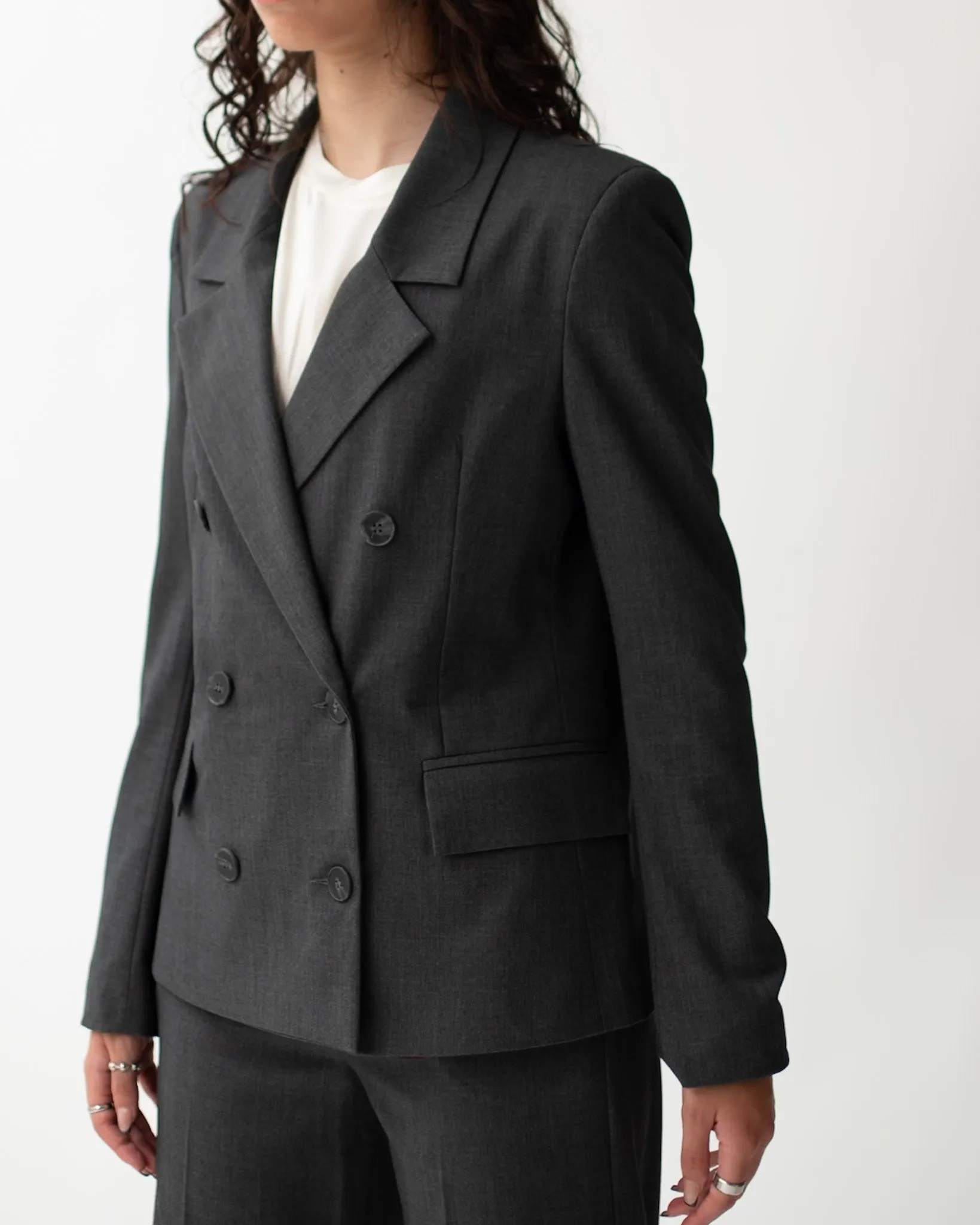 Giacca doppio petto in fresco lana - Cubero sold by Hope Fashion product image thumbnail 4