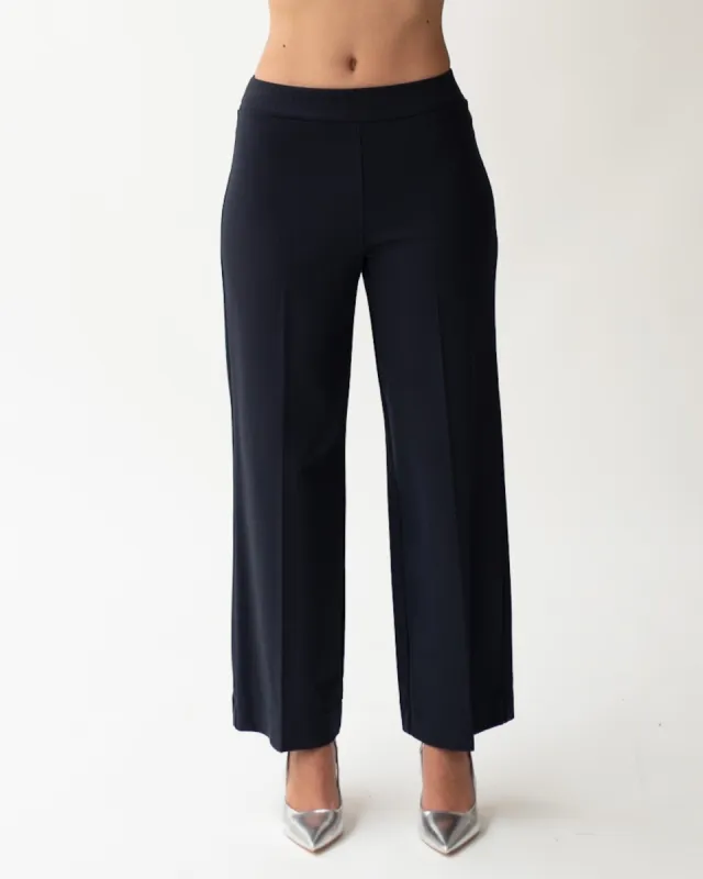 Pantaloni cropped in punto stoffa gessati - Durango sold by Hope Fashion