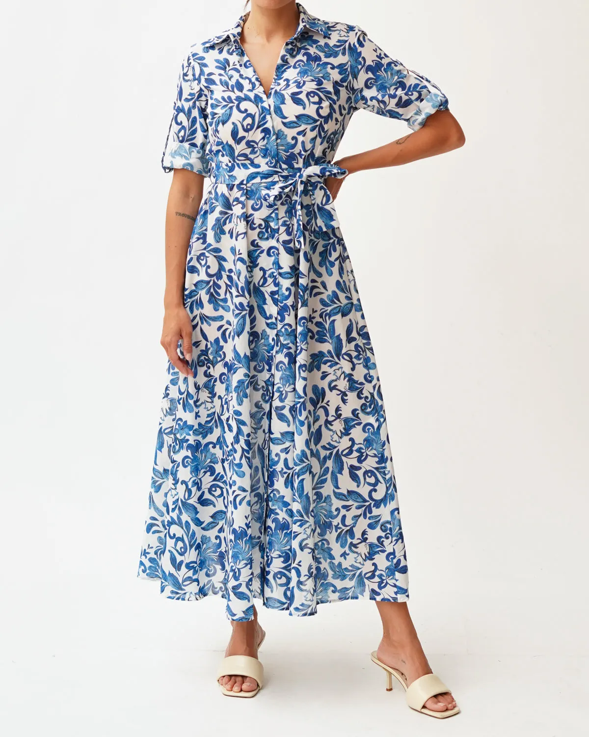 Chemisier floreale Rivaldo sold by Hope Fashion