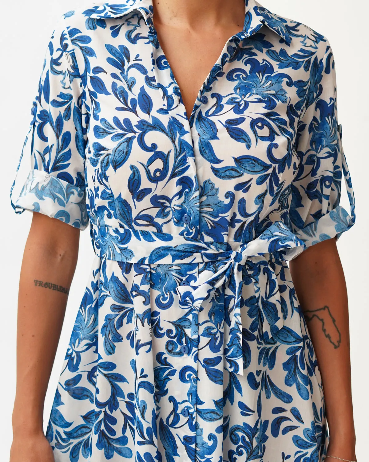 Chemisier floreale Rivaldo sold by Hope Fashion product image thumbnail 4