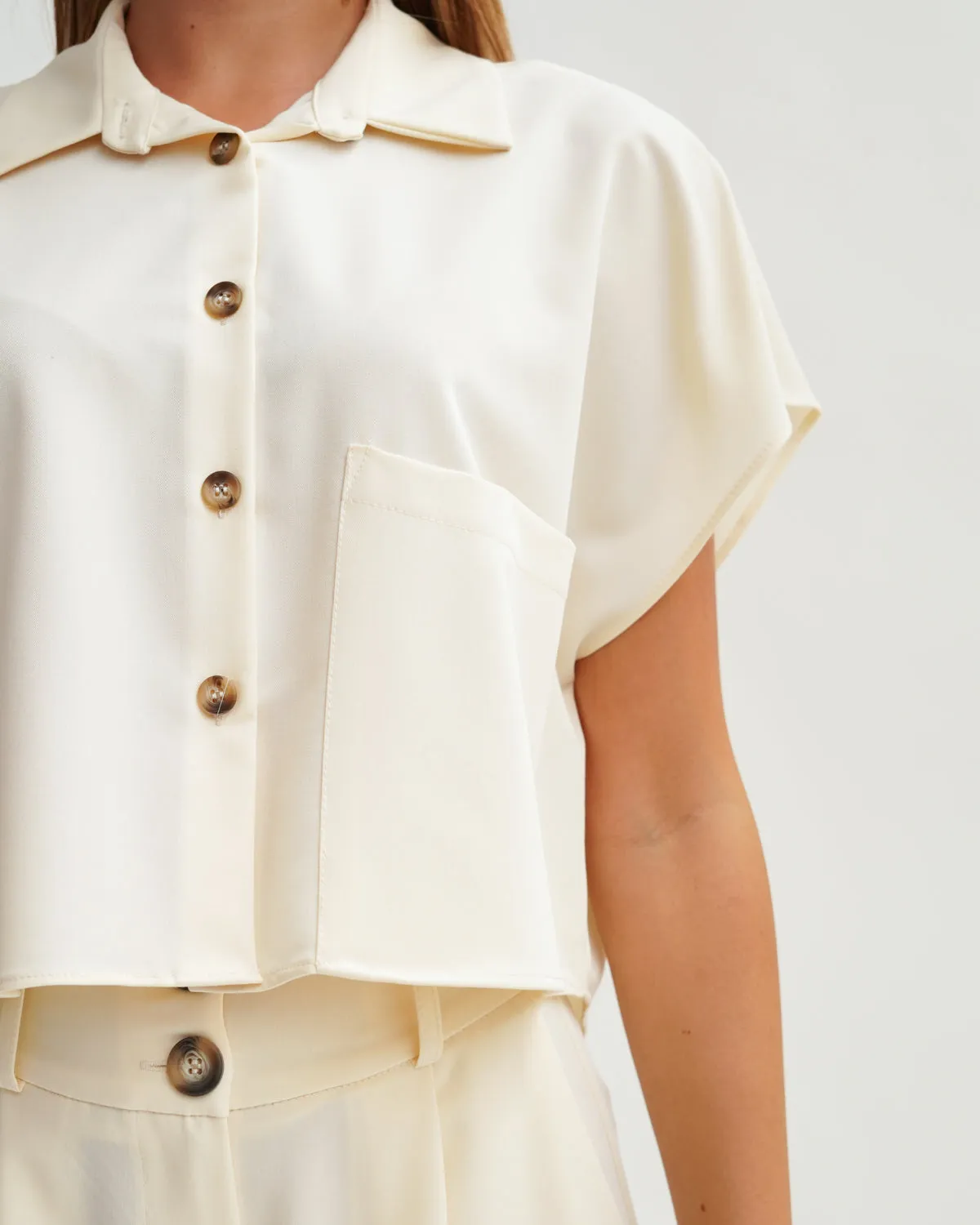 Coordinato mezza manica in tessuto manofredda - Thiago sold by Hope Fashion product image thumbnail 5