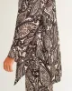 Camicia a trapezio stampato in raso manopesca - Portimao sold by Hope Fashion