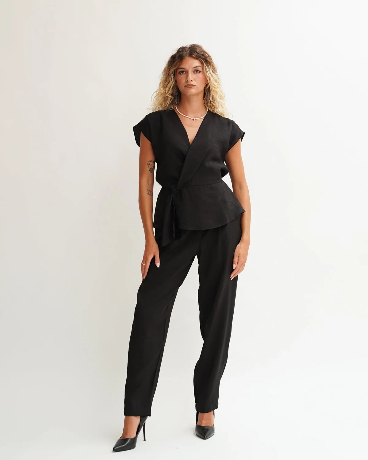 Coordinato in raso leggero fermo - Bettega sold by Hope Fashion