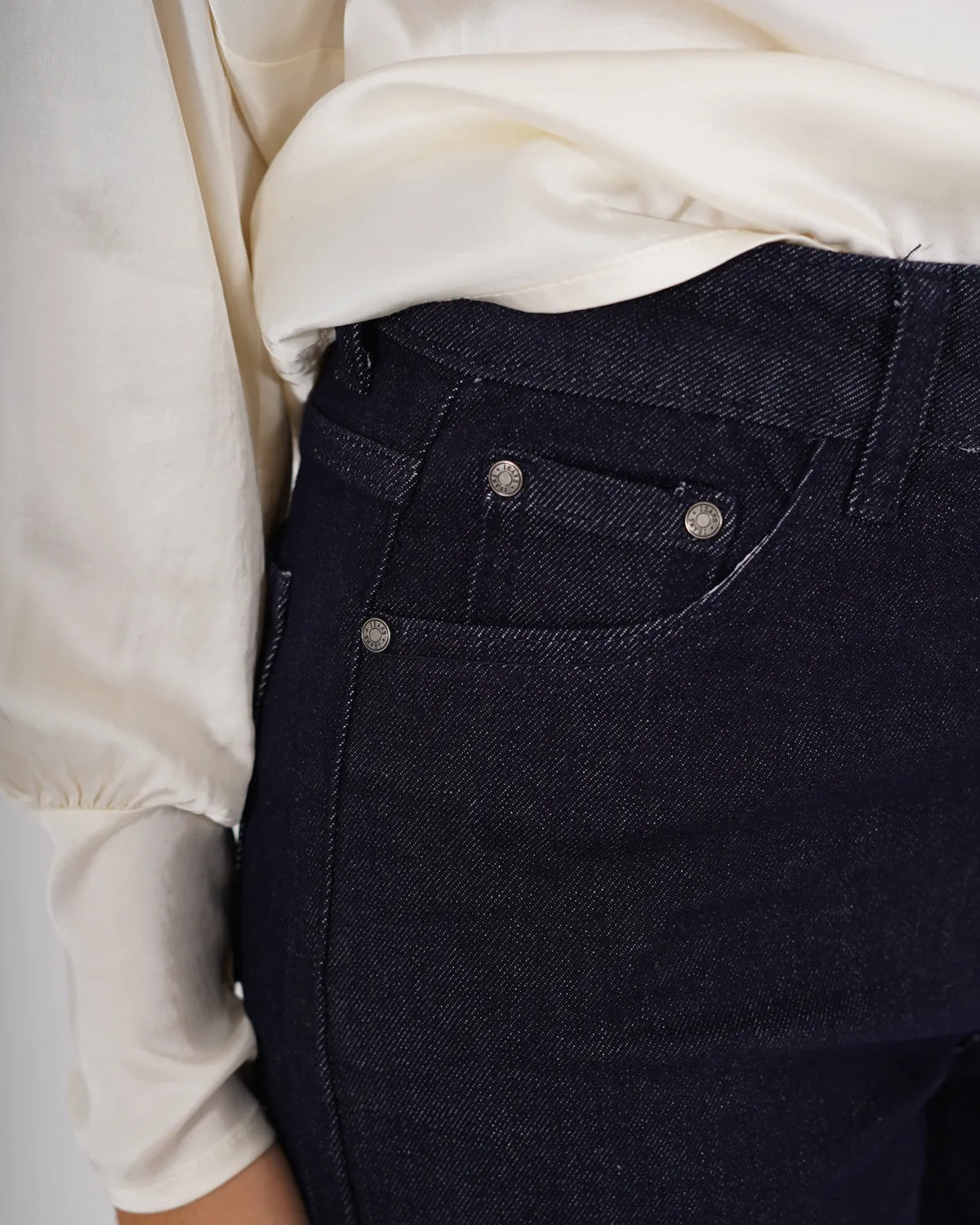 Jeans stretch gamba larga con vita regolare - Retegui sold by Hope Fashion product image thumbnail 5