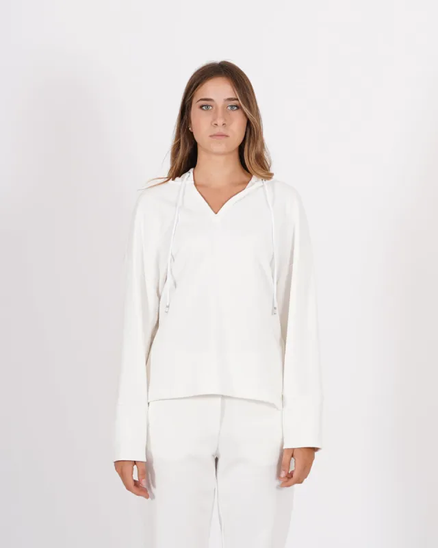 Felpa con cappuccio in cotone - Fringuello sold by Hope Fashion