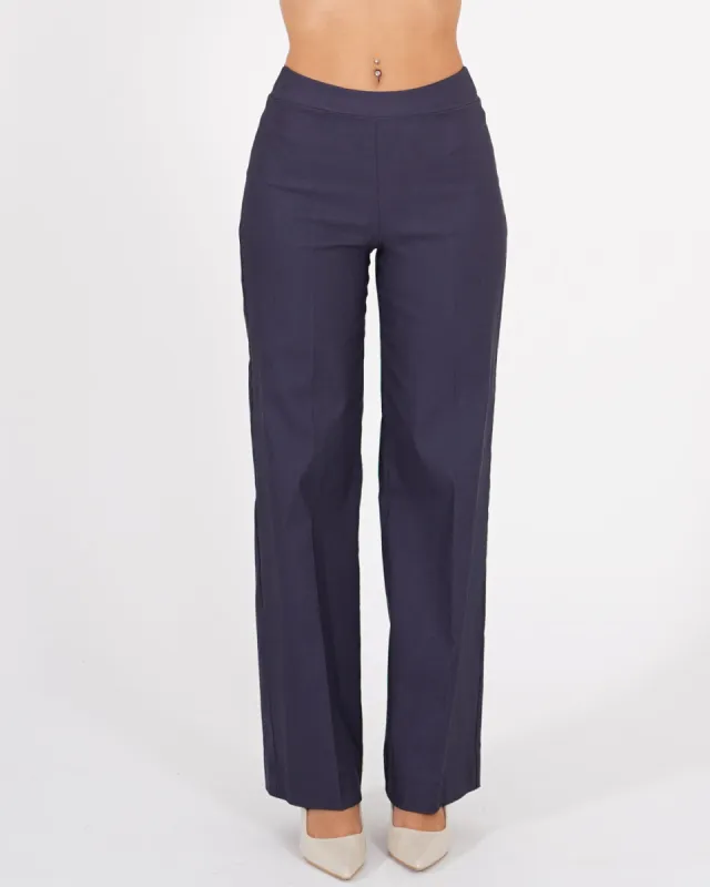Pantaloni cropped in bengalina stretch - Durango sold by Hope Fashion