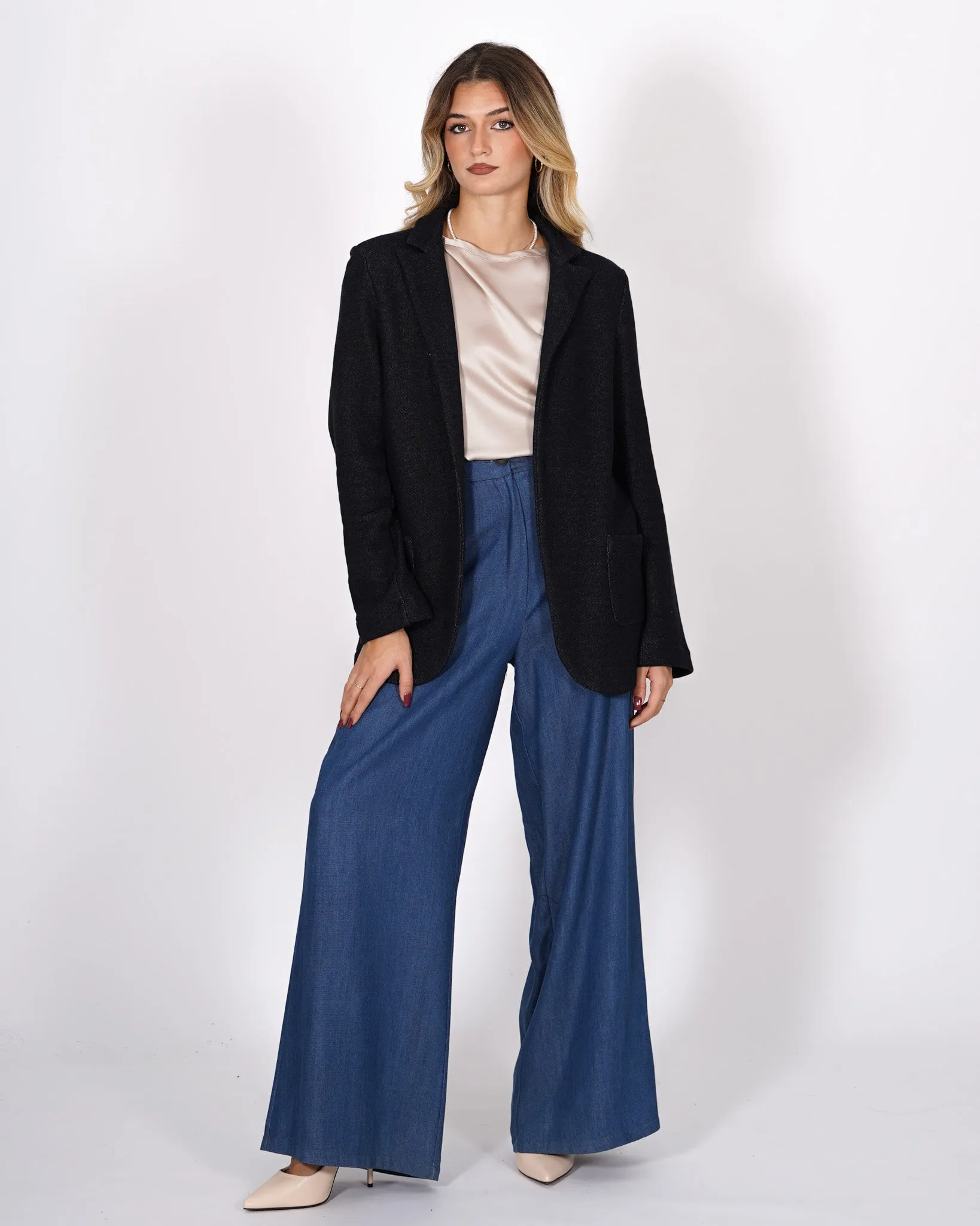 Giacca disegno geometrico stondata sul retro - Parigi sold by Hope Fashion product image thumbnail 4