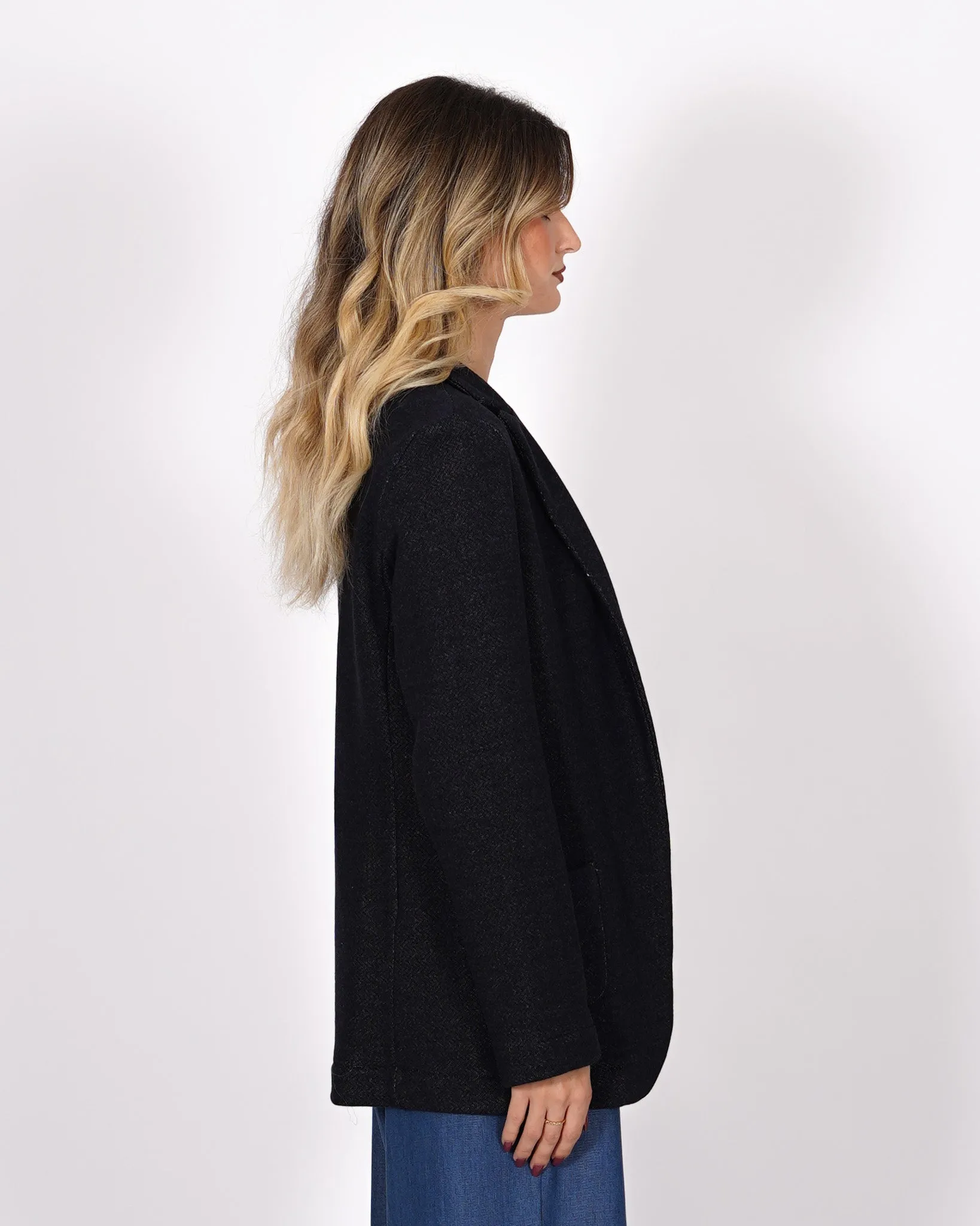 Giacca disegno geometrico stondata sul retro - Parigi sold by Hope Fashion product image thumbnail 3