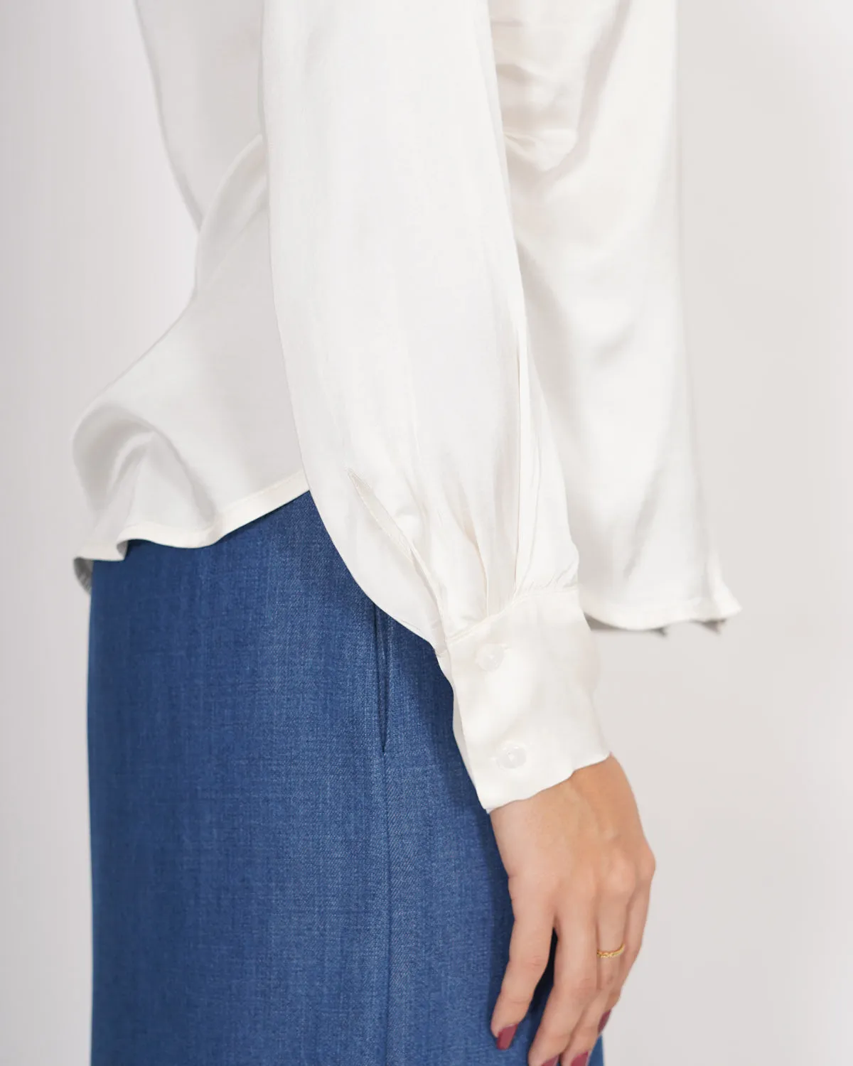 Camicia morbida in raso - Nuoro sold by Hope Fashion product image thumbnail 5