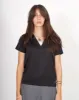 Blusa manica corta scollo a v in raso - Cimarosa sold by Hope Fashion