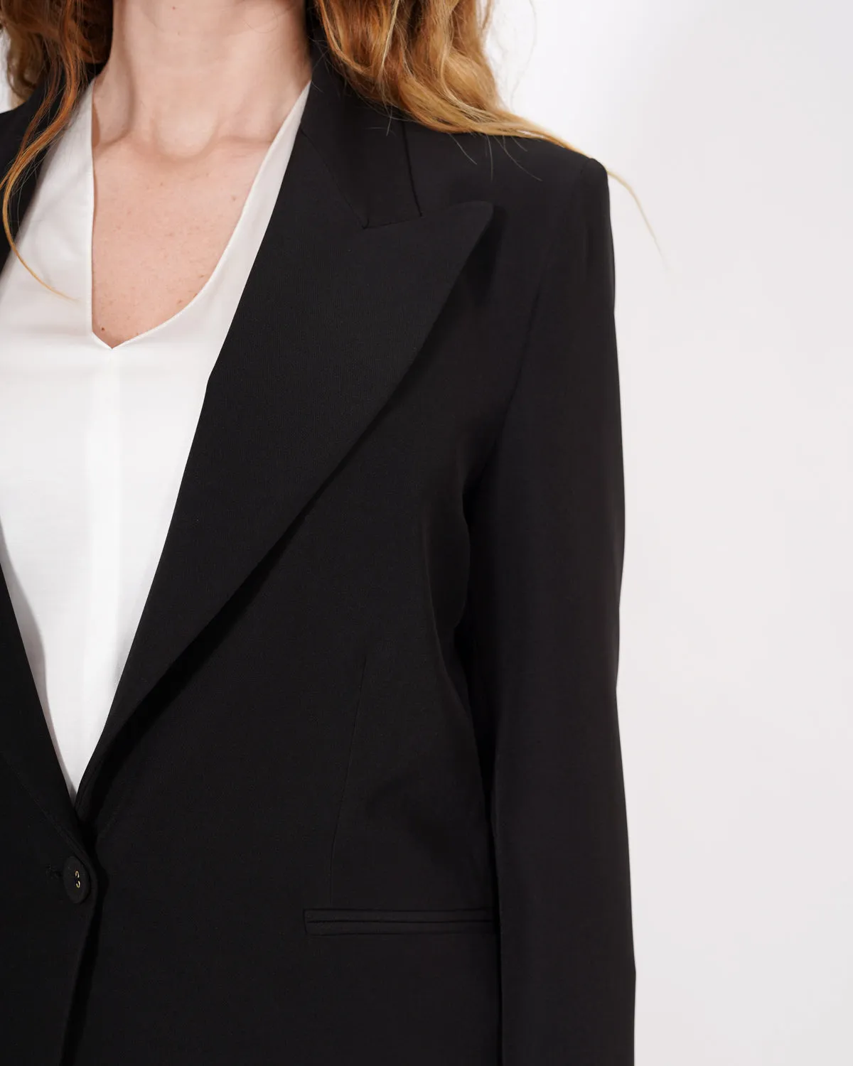 Giacca monopetto con collo a lancia in tessuto tecnico - Zhang sold by Hope Fashion product image thumbnail 4