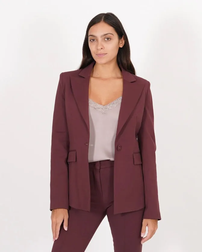 Giacca monopetto in punto stoffa - Ubalda sold by Hope Fashion