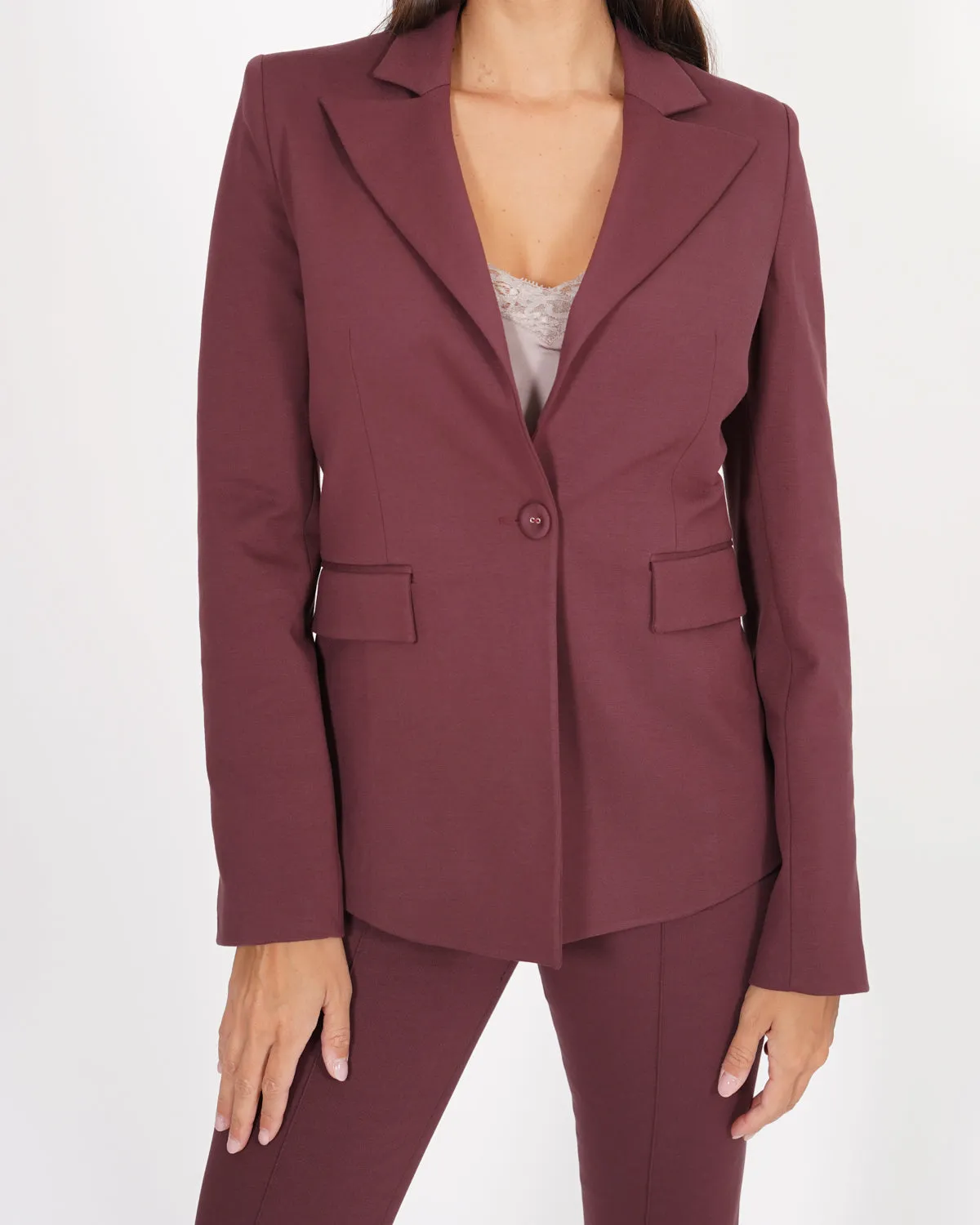 Giacca monopetto in punto stoffa - Ubalda sold by Hope Fashion product image thumbnail 2