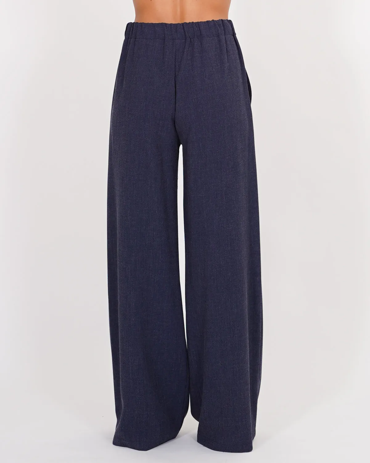 Pantaloni palazzo vita alta con elastico - Trump sold by Hope Fashion product image thumbnail 3