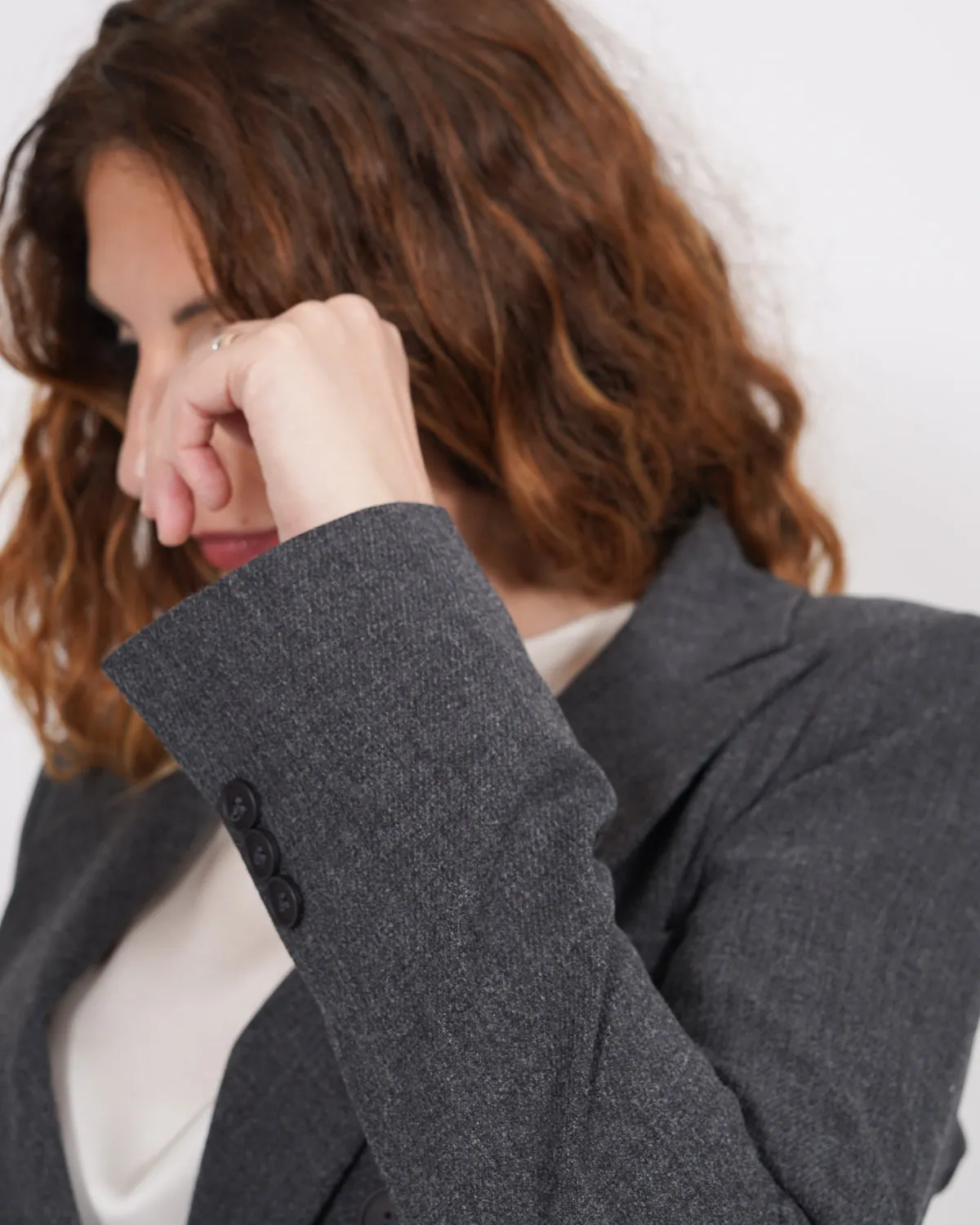 Giacca doppio petto con sei bottoni in mano flanella - Di Caprio sold by Hope Fashion product image thumbnail 5