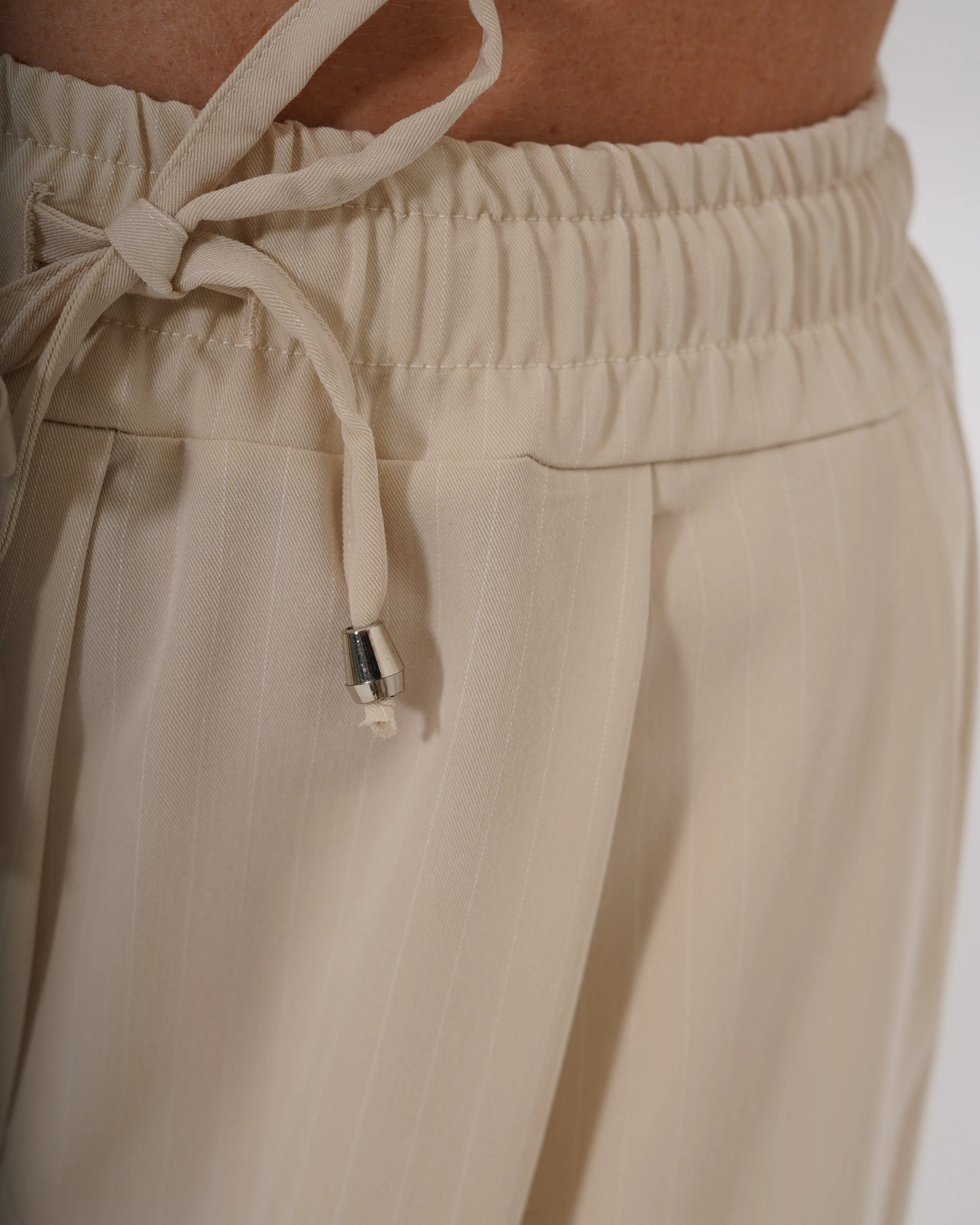 Pantaloni con elastico in vita, coulisse e tasche - Picchetto sold by Hope Fashion product image thumbnail 4