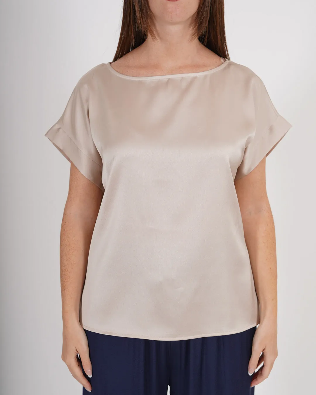 Blusa girocollo mezza manica vestibilità regolare - Martello sold by Hope Fashion product image thumbnail 2