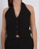 Gilet monopetto in tessuto tecnico - Freno sold by Hope Fashion