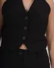 Gilet monopetto in tessuto tecnico - Freno sold by Hope Fashion