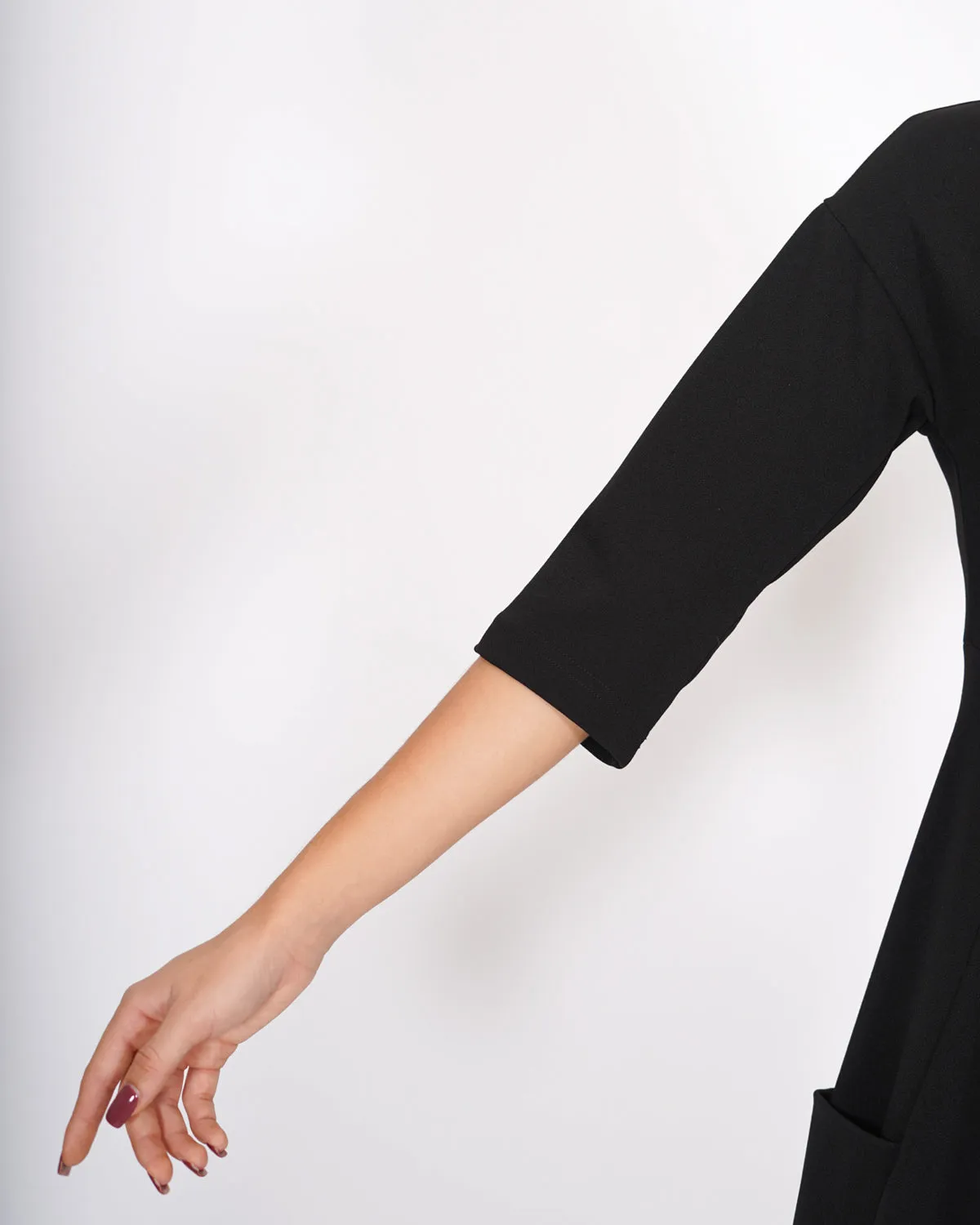 Abito girocollo con manica 3/4 e gonna ampia - Roccaraso sold by Hope Fashion product image thumbnail 5