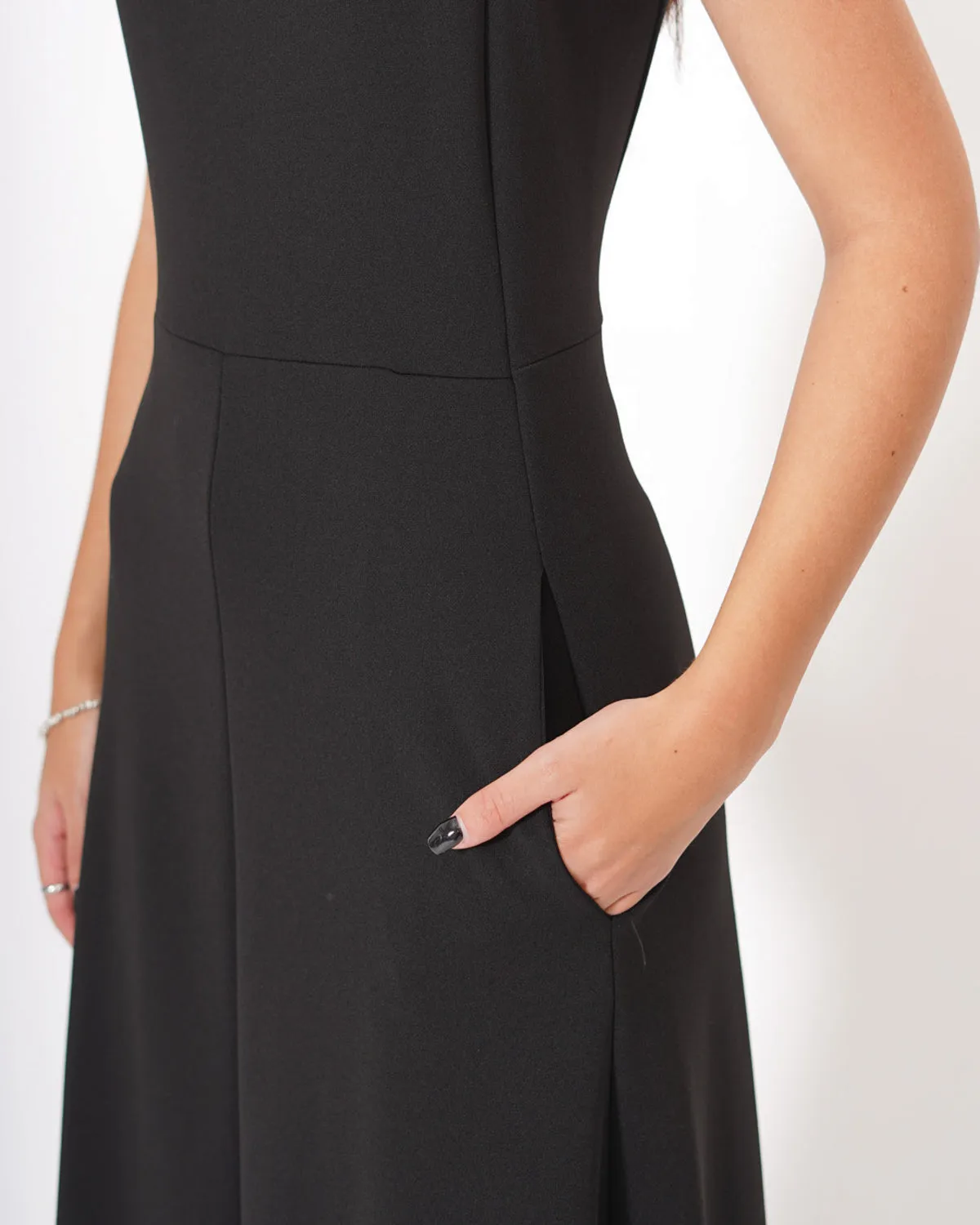 Tuta slim in mano crepe - Hidalgo sold by Hope Fashion product image thumbnail 5