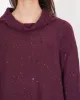 Maglia collo alto con manica a costa - Franz sold by Hope Fashion