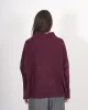 Maglia collo alto con manica a costa - Franz sold by Hope Fashion