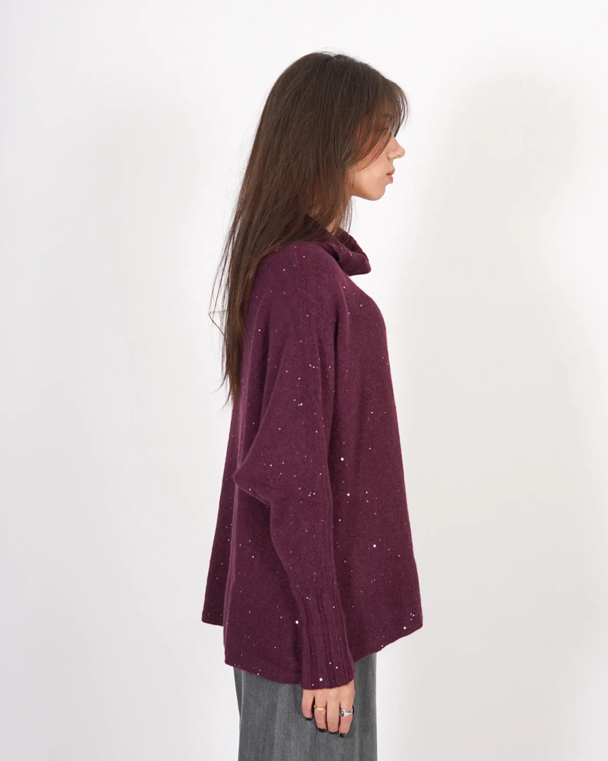 Maglia collo alto con manica a costa - Franz sold by Hope Fashion product image thumbnail 2