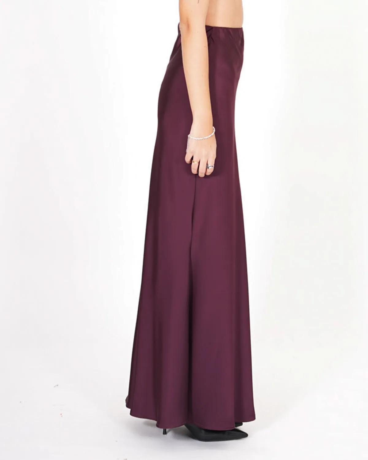 Gonna slim longuette in mano raso - Binotto sold by Hope Fashion product image thumbnail 2