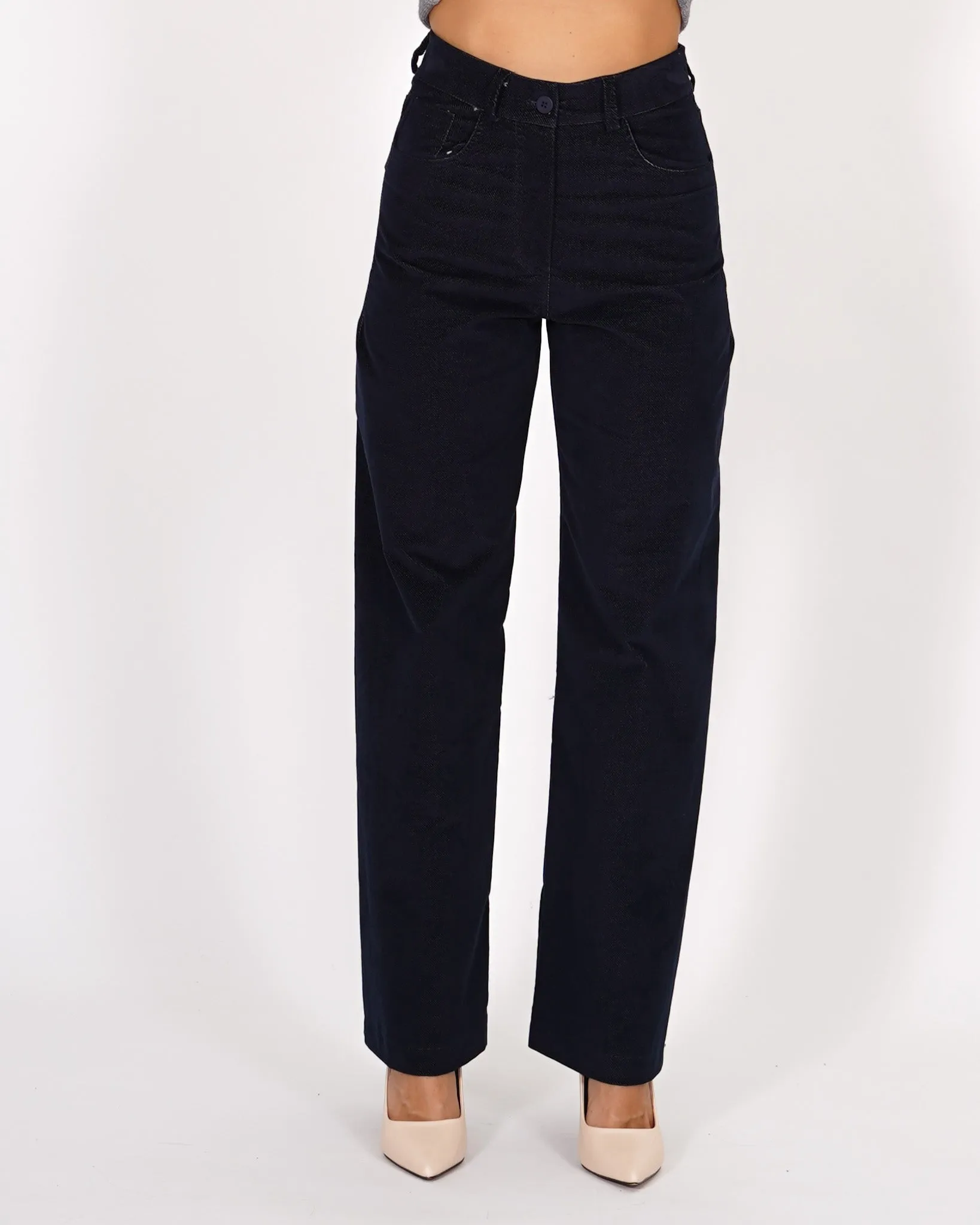Pantaloni taglio jeans 5 tasche - Gualdo sold by Hope Fashion