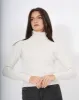 Collo alto con trama a foglia - Sasha Descrizione sold by Hope Fashion