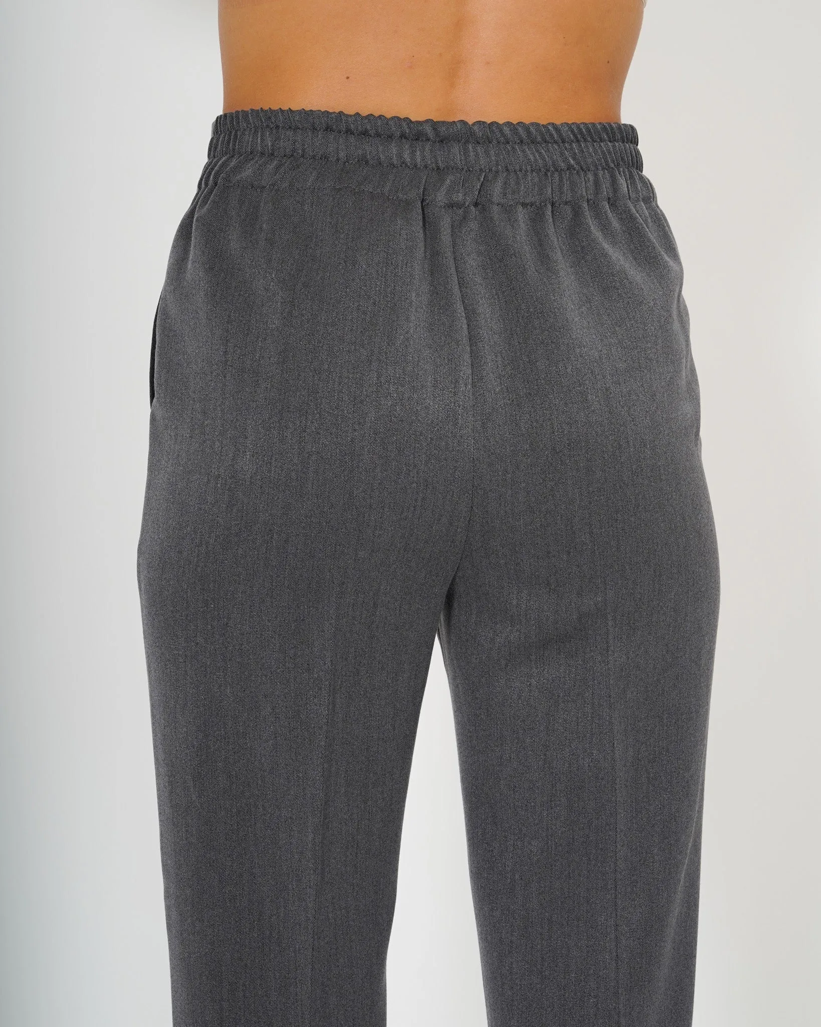 Pantaloni slim fit con elastico in fresco lana - Narva sold by Hope Fashion product image thumbnail 5