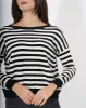 Maglia a righe con collo ampio - Tarallo sold by Hope Fashion