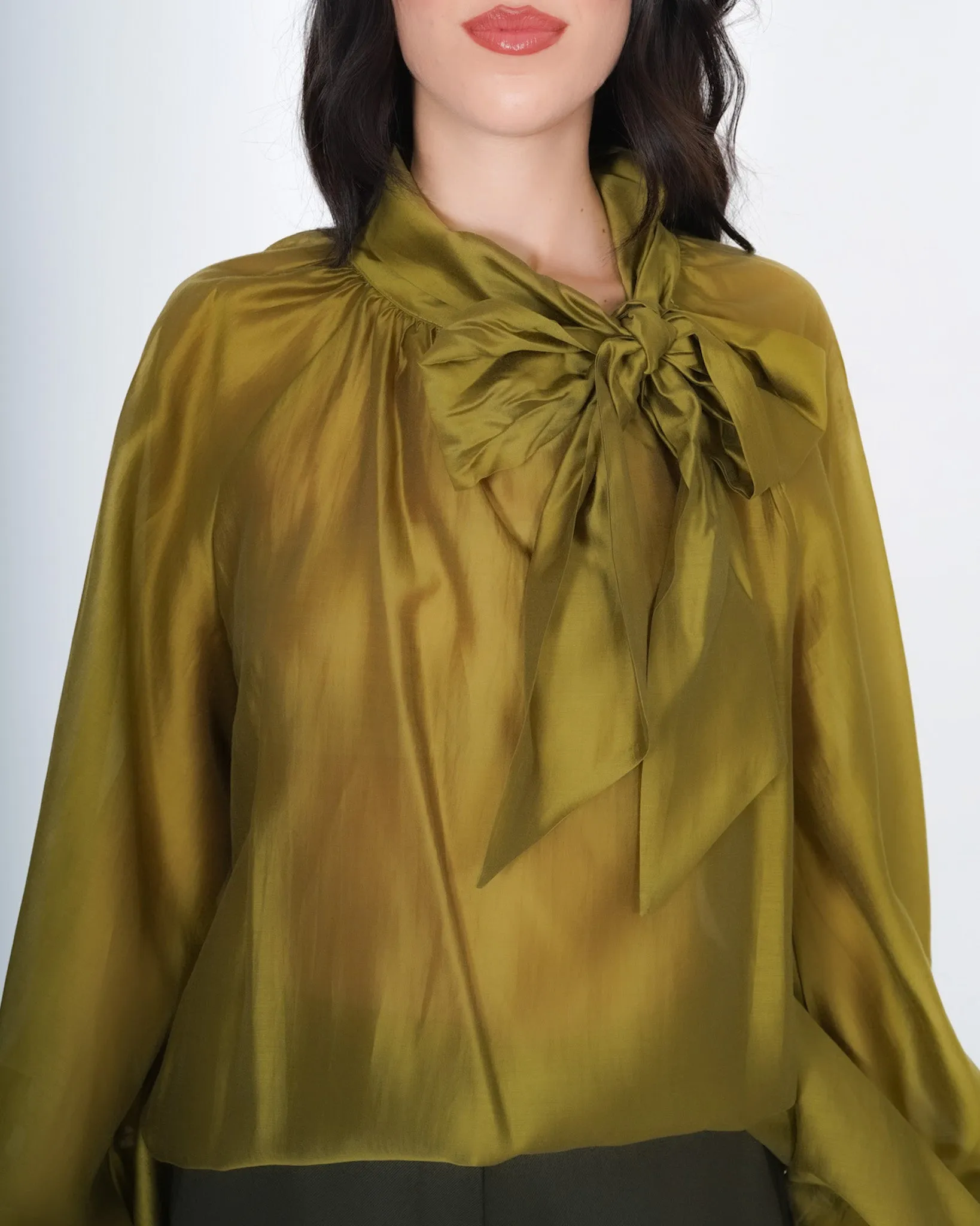 Blusa con chaboud e maniche lunghe ampie - Wendy sold by Hope Fashion product image thumbnail 4