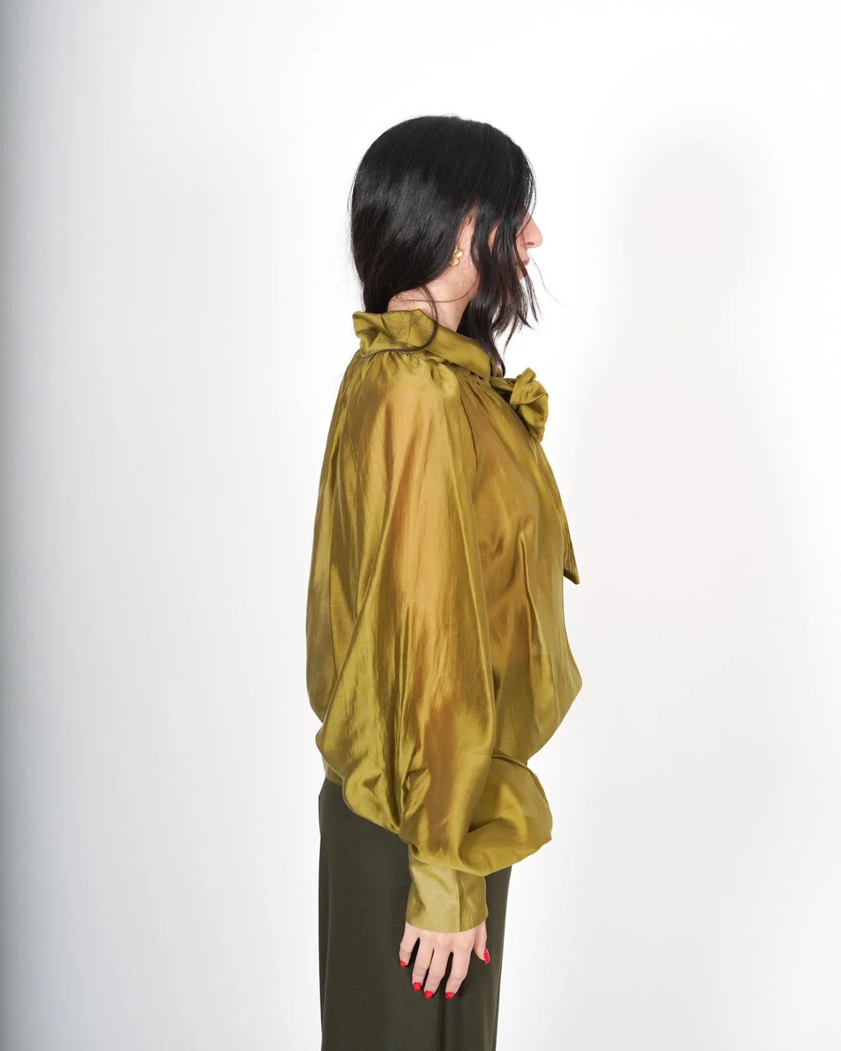 Blusa con chaboud e maniche lunghe ampie - Wendy sold by Hope Fashion product image thumbnail 2