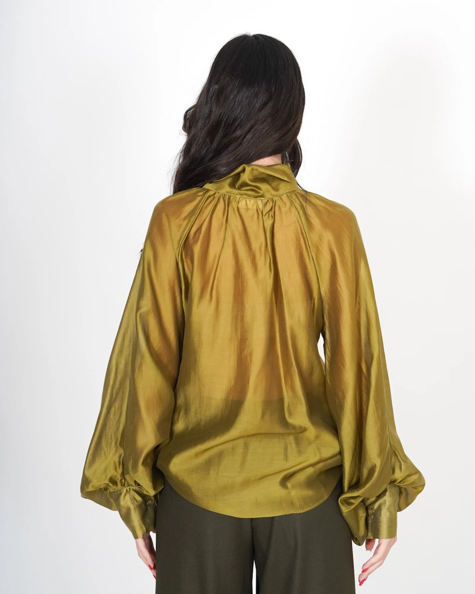 Blusa con chaboud e maniche lunghe ampie - Wendy sold by Hope Fashion product image thumbnail 3
