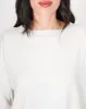 Maglia girocollo misto viscosa con spacco laterale - Helmut sold by Hope Fashion