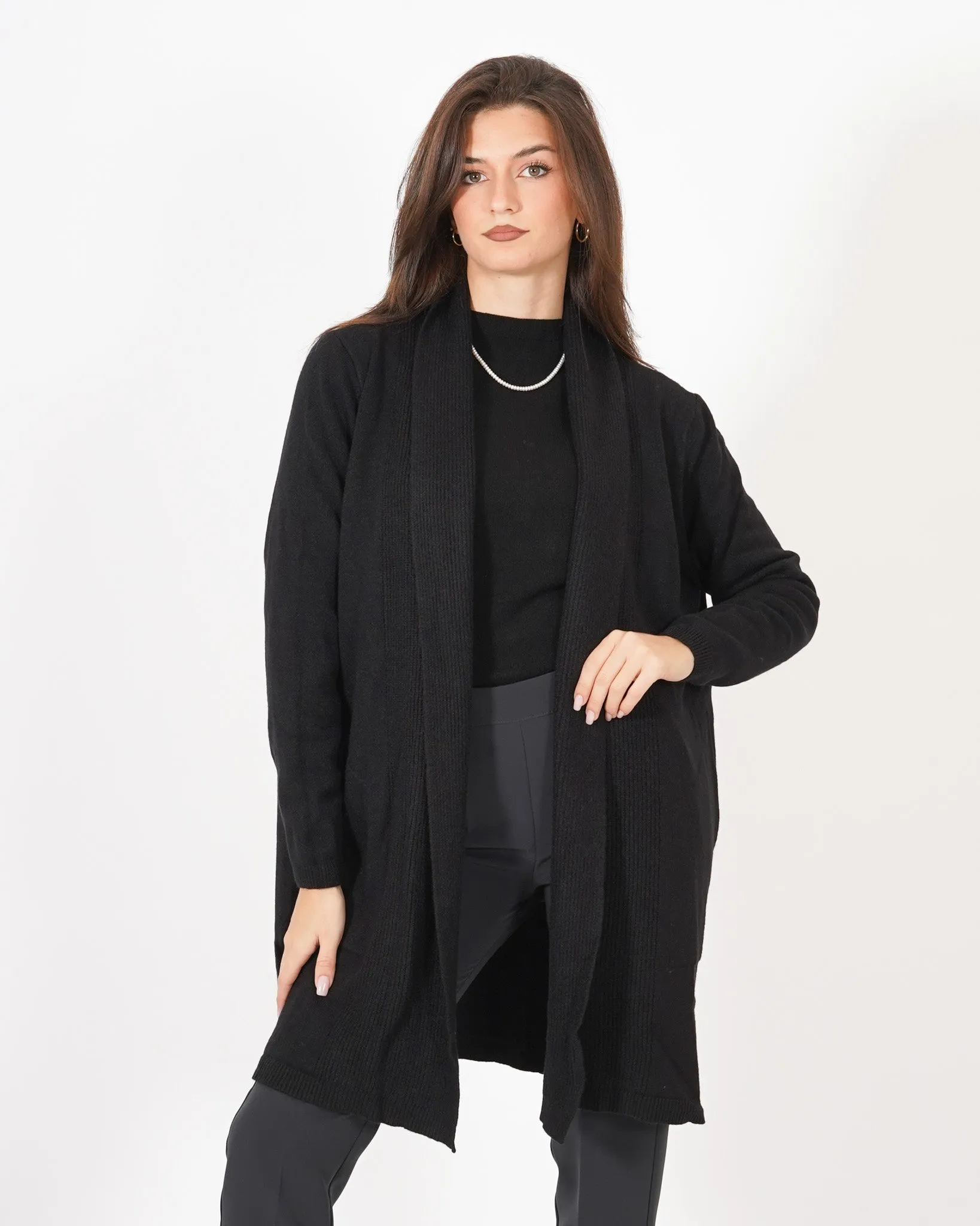 Cardigan con tasche senza bottoni - Josef sold by Hope Fashion