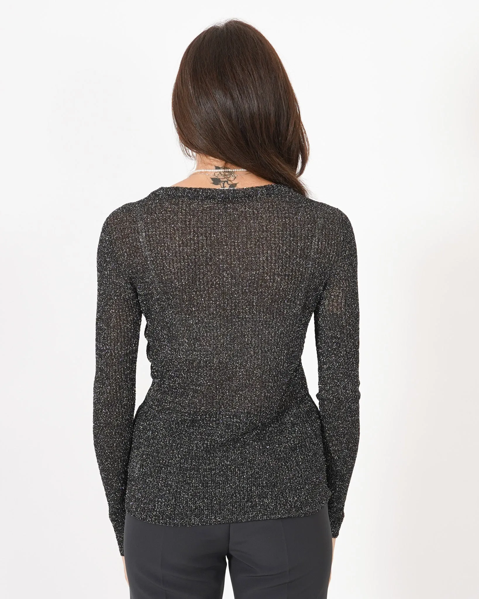 Girocollo lurex manica lunga - Cantuccio sold by Hope Fashion product image thumbnail 3