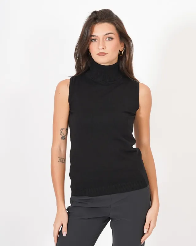 Collo alto smanicato - Billy sold by Hope Fashion