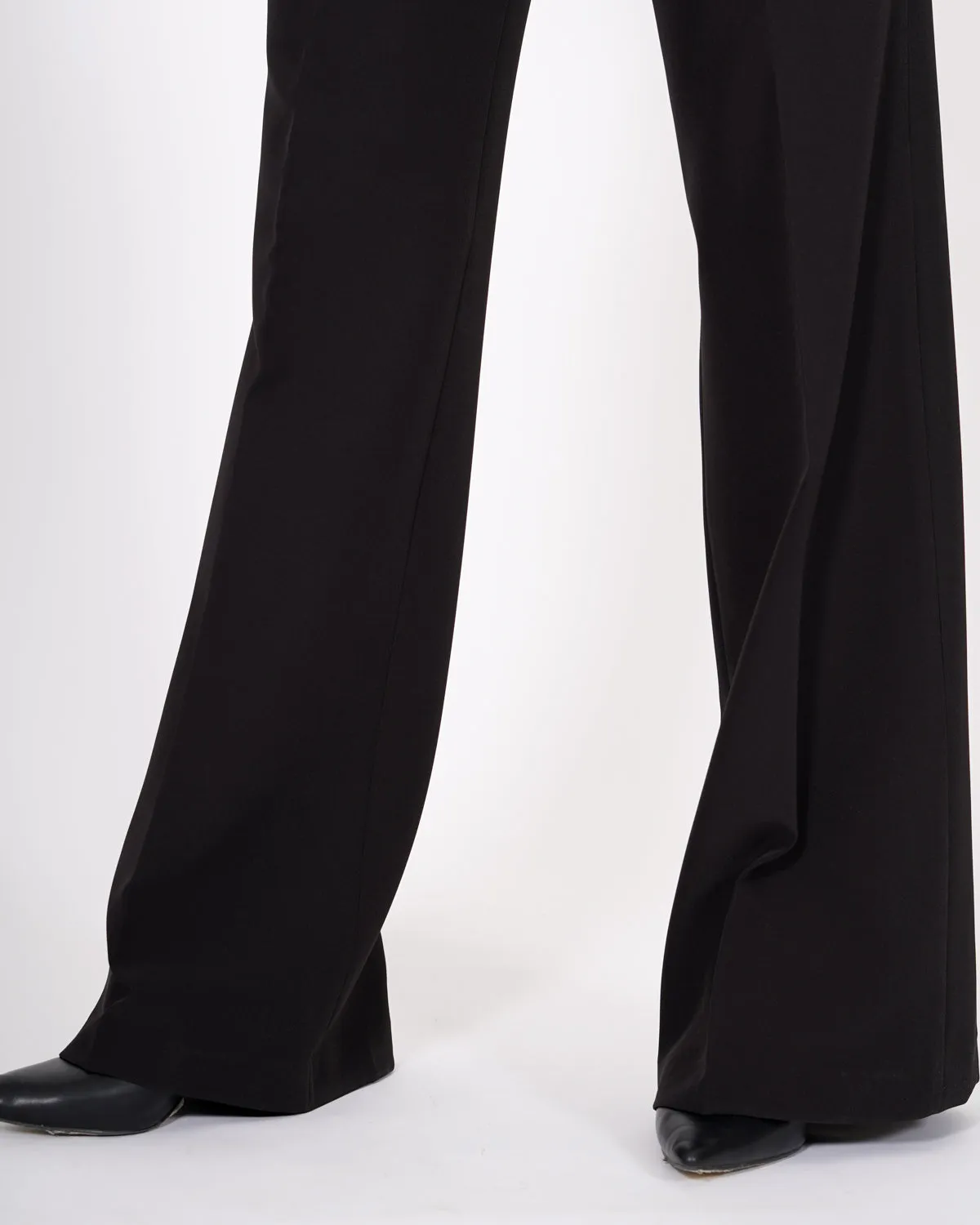 Pantaloni palazzo vita alta in tessuto tecnico - Roberts sold by Hope Fashion product image thumbnail 5