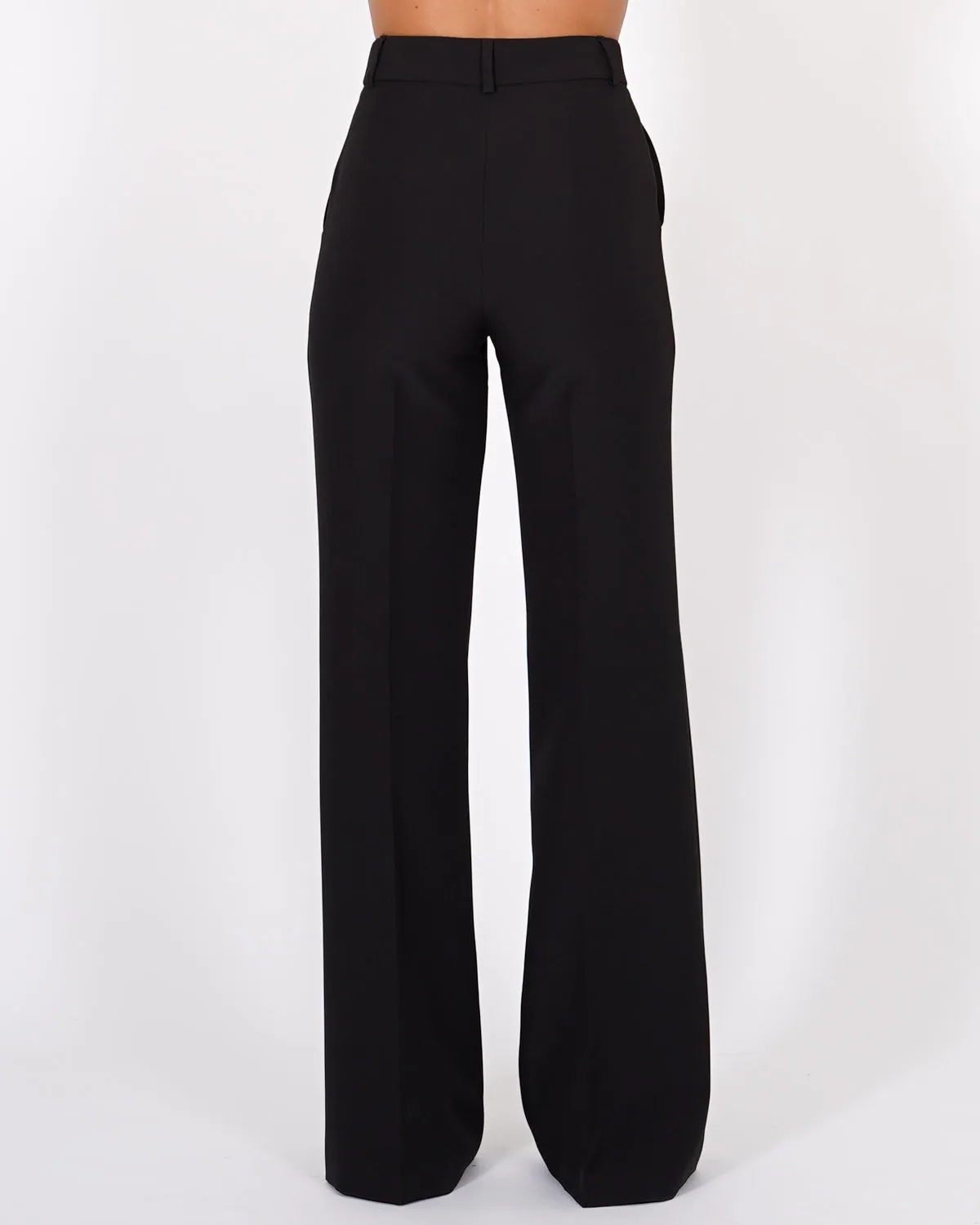 Pantaloni palazzo vita alta in tessuto tecnico - Roberts sold by Hope Fashion product image thumbnail 3