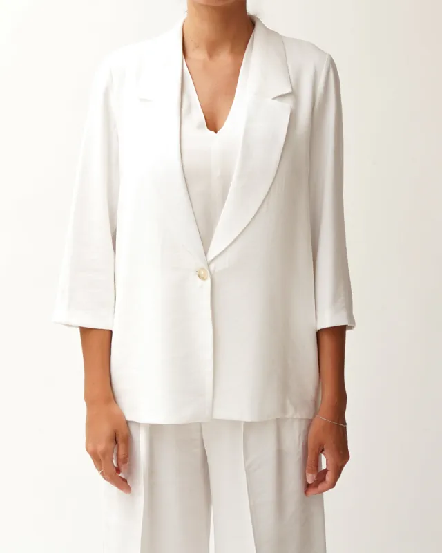 Giacca destrutturata morbida un bottone - Ladro sold by Hope Fashion