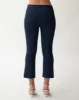 Pantaloni a trombetta in punto stoffa effetto denim - Taipei sold by Hope Fashion