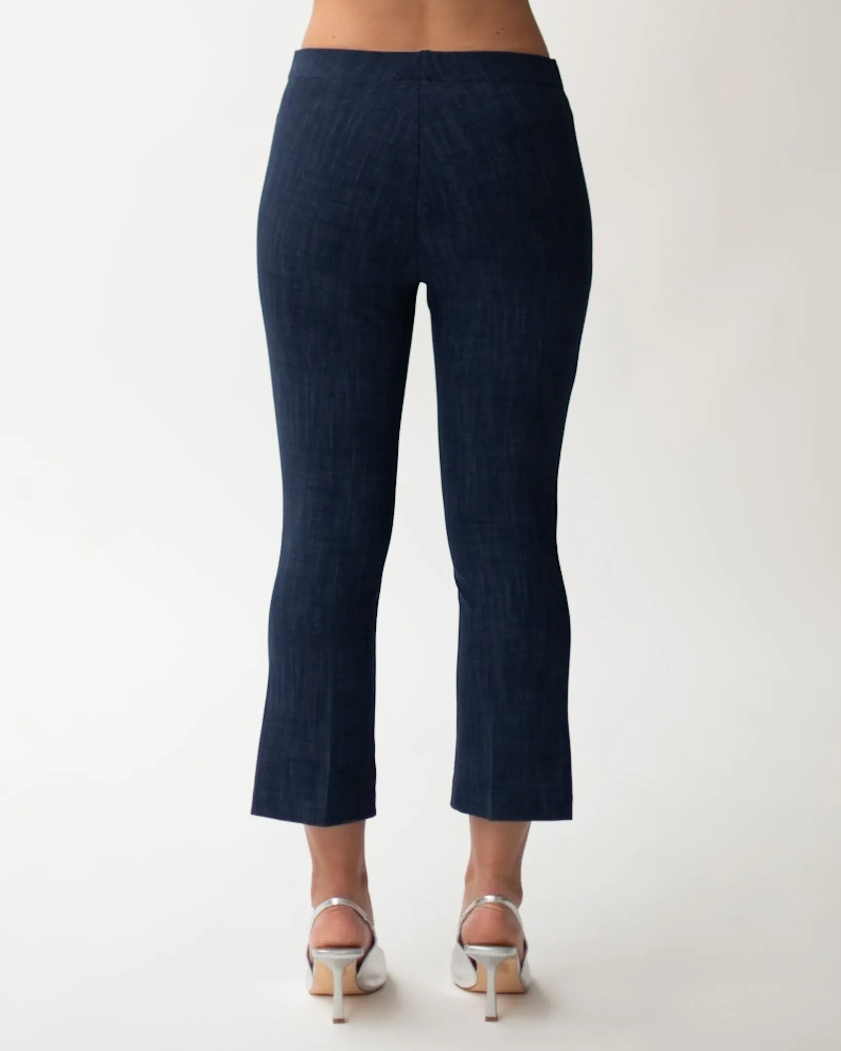 Pantaloni a trombetta in punto stoffa effetto denim - Taipei sold by Hope Fashion product image thumbnail 3